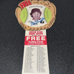 Mark Fidrych handsigniert signed 1977 Pepsi Glove Disc JSA Authenticated - Bild 1 von 4