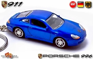 ๐ ๐ RARE KEYCHAIN BLUE PORSCHE 911 TURBO/S 996 CUSTOM Ltd Ed. ๐GREAT GIFT๐๐ - Picture 1 of 18