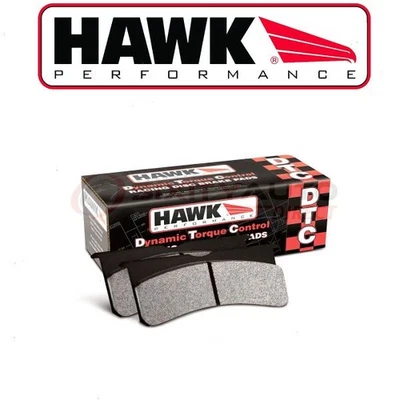Hawk Rear Disc Brake Pad Set for 1979-1987 Pontiac Firebird 5.0L 5.7L V8 - dl - Image 1 of 4
