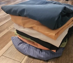 Lot Of 8 Mens Dress Shirts Large (#132) - Picture 1 of 9