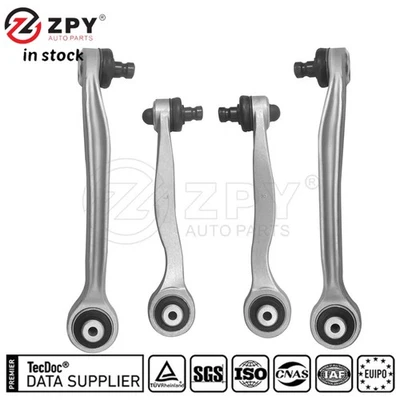For 04 Audi A8 Quattro Control Arm Kit Front Upper Frontward & Rearward Set of 4 - Image 1 of 4