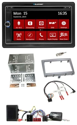 Blaupunkt Bluetooth DAB 2DIN USB DVD Lenkrad Autoradio für Porsche 911 Boxster C - Bild 1 von 4
