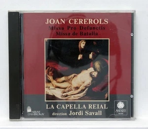 JORDI SAVALL ⸺ CEREROLS missa pro defunctis, missa de batalla ⸺ ASTREE CD NM - Picture 1 of 2