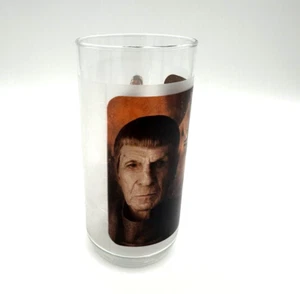 Star Trek Spock Collectible Drinking Glass Burger King 2008 Paramount 6" - Picture 1 of 8