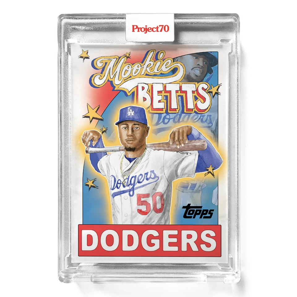 Topps Project 70 Card 672 - 1960 Mookie Betts by Market - Image 1 of 3