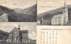Deutschland - Eußerthal (RP) Mehrfachansicht Multiview - Total - Protest. Kirche - Picture 1 of 2