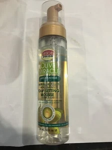 African Pride Olive Miracle Foam Setting Mousse 8.5oz - Picture 1 of 3