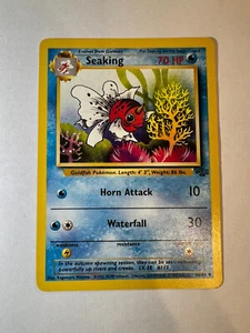 Seaking #46/64 | Vintage 1999 WOTC Pokemon Cards | Jungle Set | Near Mint - Picture 1 of 2