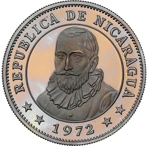 Nicaragua - 1972 5pc Proof Set - NGC PF68 & PF67 - INCREDIBLE QUALITY! - Picture 1 of 20