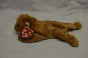 GUARANTEED AUTHENTIC ROARY THE LION MINT TY BEANIE BABY BABIES STYLE 4069 PVC - Picture 1 of 9