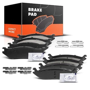 Pastillas de freno delanteras y traseras de cerámica para Dodge Ram 1500 2002-2005 Durango 2003-2006 - Imagen 1 de 8