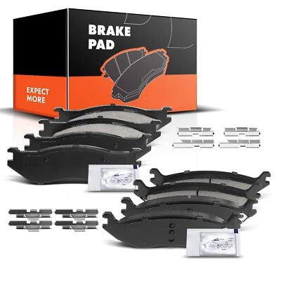 Pastillas de freno delanteras y traseras de cerámica para Dodge Ram 1500 2002-2005 Durango 2003-2006 Foto 1 de 4