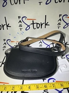 borsa a tracolla michael kors nera pelle piccola - Foto 1 di 4