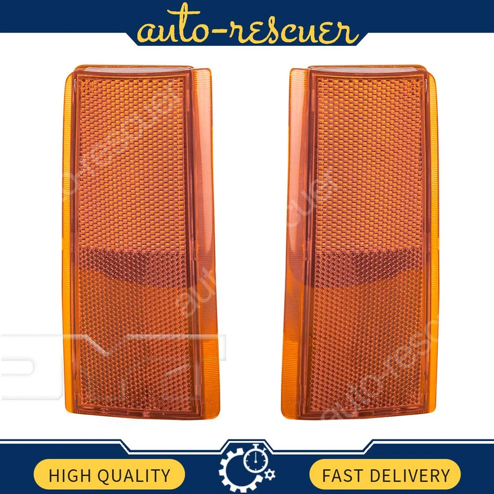 Conjunto de luz marcadora lateral izquierda derecha TYC 2x para GMC C1500 1988-1999 Foto 1 de 4