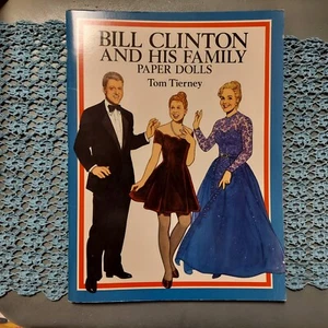 Bill Clinton and his Family paper dolls Tom Tierney - Picture 1 of 3