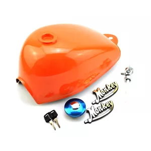 Orange Steel Gas Fuel Tank For Honda Z50 Z50A Z50J Z50R Mini Trail Monkey Bike - Picture 1 of 12