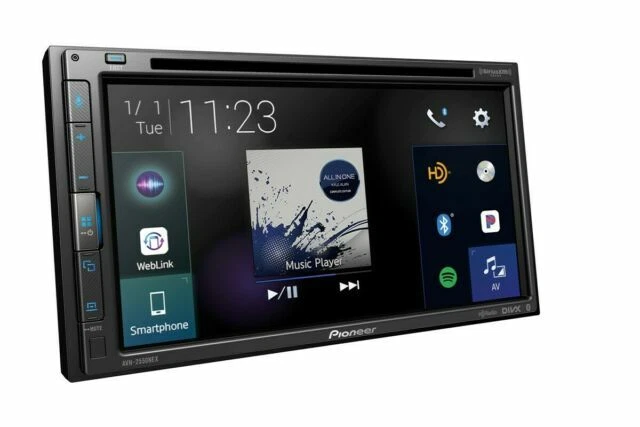 Pioneer AVH-2550NEX 6.8in Bluetooth In-Dash CD/DVD/DM Receiver - Black