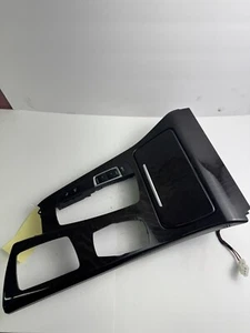 2011-2013 BMW 528I CENTER CONSOLE TRIM BEZEL W/ CUP HOLDERS OEM - Picture 1 of 10