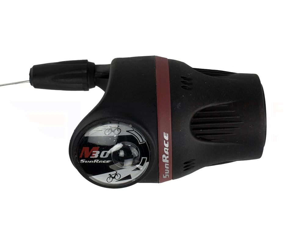 NEW! GENUINE SUN RACE RIGHT TWIST SHIFTER 7/SPEED TSM-37 IN BLACK - Image 1 of 1