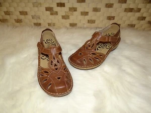 ProPet Jenna geschlossene Damen-Sandalen braun Vollnarbenleder Größe 6 - Bild 1 von 9