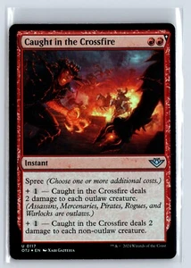 (2x) FOIL Caught in the Crossfire Outlaws Thunder Junction – MTG Magic the Gathe - Picture 1 of 2