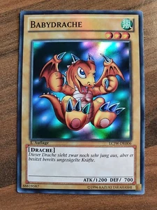 Yu-Gi-Oh! Dragón bebé LCJW-DE006 súper raro casi nuevo 1ª edición - Imagen 1 de 1