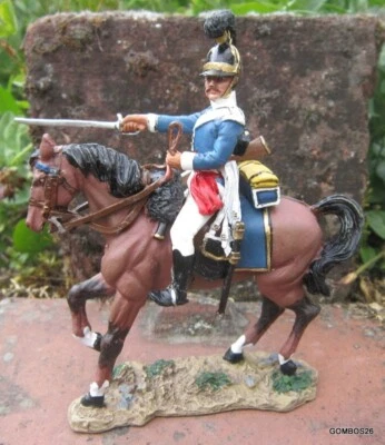 DEL PRADO CAVALIERS NAPOLEON / SOLDAT 1er REGIMENT CAVALERIE PORTUGAISE 1810 - Photo 1/4