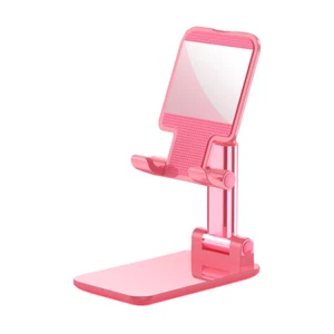 US 1 Adjustable Foldable Universal Phone Stand Desktop Holder Mount Anti-slip - Picture 1 of 19