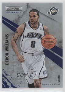 2010-11 Panini Rookies & Stars Longevity Sapphire /25 Deron Williams #80