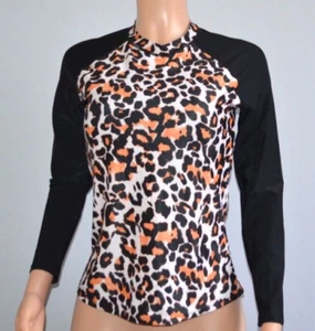 Daci Women Rash Guard Long Sleeve Swimsuit Top Size Medium - Picture 1 of 3