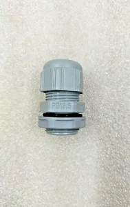 LEGRAND 98023 GRAY POLYAMIDE CABLE GLAND/PG 13.5 mm THREAD - LOT OF 16 PCS - Picture 1 of 14