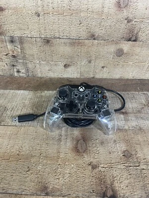 PDP AFTERGLOW Wired Xbox One Controller - Transparent Clear - 048-121 - Image 1 of 4