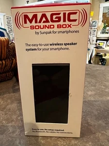 Magic sound box by Sunpak for smartphones new in box - Photo 1 sur 3