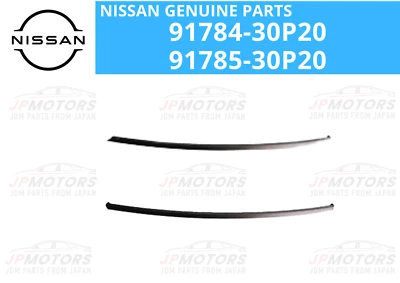 NISSAN Genuine 300ZX Z32 91784-30P20 T-Top Drip Center Molding R & L Set New - Image 1 of 4