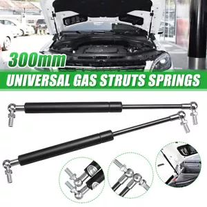 2Pcs Universal Gas Struts 300mm 300N Multi Purpose Lift Supports Shocks Spring - Picture 1 of 7