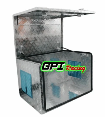 30" (L) X 23"(W) X 23" (H) Aluminum Generator Tool Box for Honda Generator - Image 1 of 4