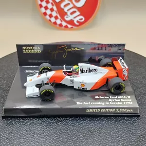 MINICHAMPS 1/43 McLaren Ford MP4/8 Ayrton Senna 1993 Suzuka Marlboro 539934308 - Picture 1 of 15