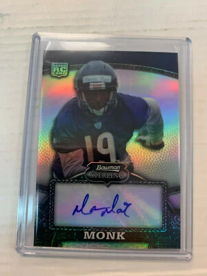 Macus Monk 2014 Sterling Rookie Refractor Autograph Card #138 Serial #095/199 - Image 1 of 2