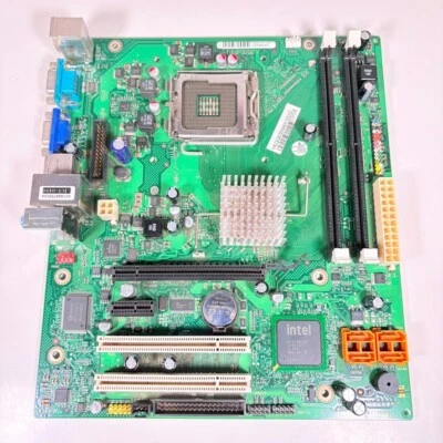 Intel D945GTP LGA775 Desktop Motherboard DDR2 SATA PCIe VGA Audio I/O - Image 1 of 4