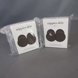Cubiertas adhesivas para pezones de elevación de piel para pezones con elevación B cobertura suave marrón oscuro - Imagen 1 de 6