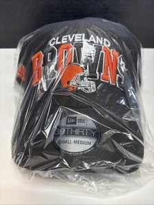 New Era Cleveland Browns Hat Brown Fitted Small Medium Football 39THIRTY 1946 3D - Picture 1 of 9