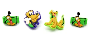 Lot of 4 Disney - PLUTO - Magic Band Charms/Sliders - Picture 1 of 2