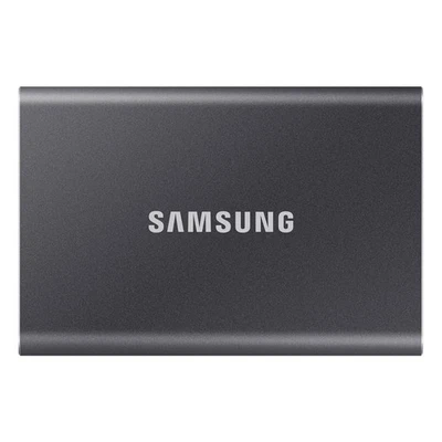 Samsung Portable SSD T7 4TB Grau Externe Solid-State-Drive, USB 3.2 Gen 2x1 - Bild 1 von 4