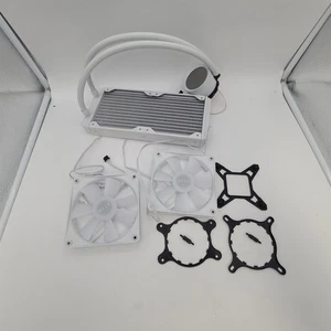 NZXT Kraken 240 RGB 2x120mm AiO Liquid CPU Cooler - Matowa biel - Zdjęcie 1 z 3