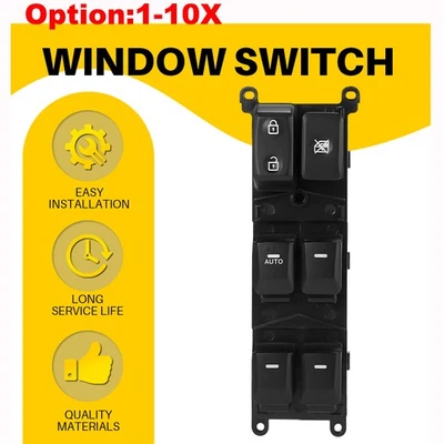 Interruptor maestro eléctrico ventana lado del conductor delantero 16 pines para Kia Rio (4 puertas) 2012-2015 Foto 1 de 4