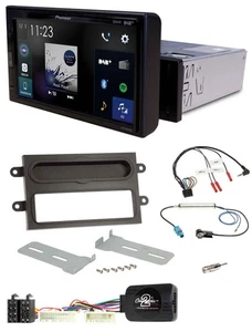 Pioneer DAB Lenkrad Bluetooth USB Autoradio für Renault Twingo ab 2015 grau - Bild 1 von 12