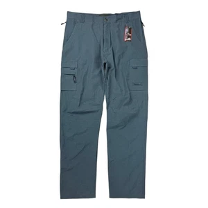 Snowbee Angeln Utility Cargo Hose Gr. 38 türkis Outdoor Reißverschlusstaschen - Bild 1 von 10