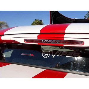 3rd Brake Light Bezel 'Viper' Logo for 1996-2002 Dodge Viper [Polished] - Picture 1 of 4