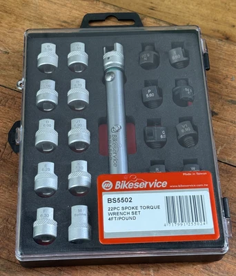 Bikeservice BS5502 Speichenspanner Motorrad Speichenschlüsselsatz Werkzeug - Bild 1 von 4