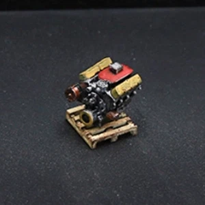 Diorama 1:64 Engine Model Set Garage Workshop Repair Props Scene Display ModelwD - Bild 1 von 20